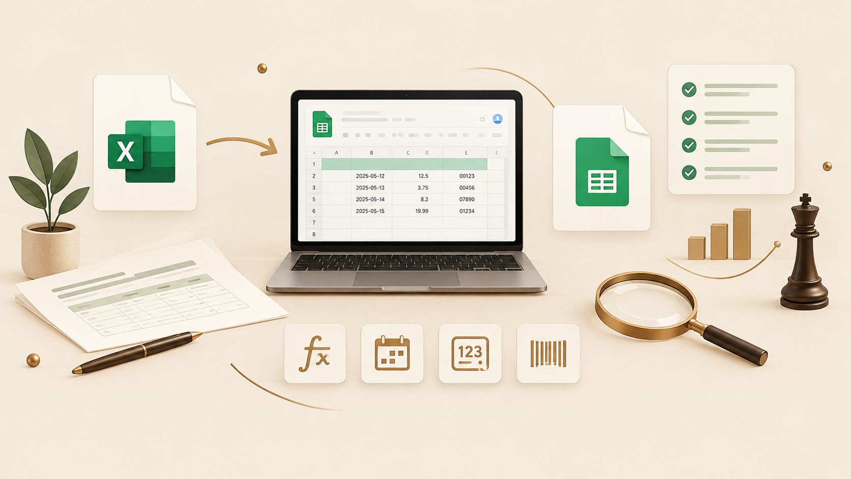 Как перевести Excel-файл в Google Таблицы для работы с дополнениями
